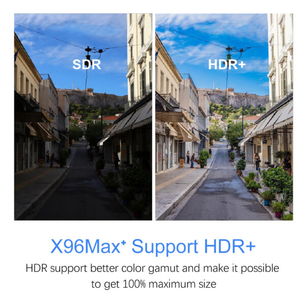 ТВ-приставка X96 Max Plus, Android 1000, Amlogic S905x3, 8K, 4 + 64 ГБ 5